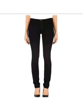 J Brand Women's Black Mid Rise The Skinny Jeans Sz: 28  style #S11C006 in Shadow